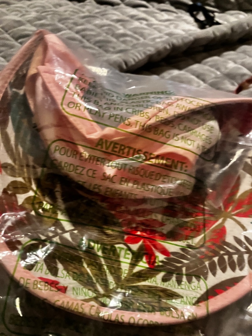 NWT Packable Pink Wide Brim Sun Visor | Ponytail Opening | Floral Lining - Picture 4 of 6